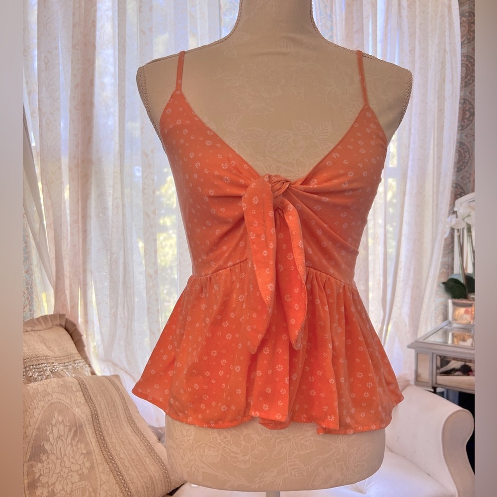 L.A. HEARTS Tied-Front Tank Top